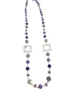 Collana Argento Raro Donna in Argento Ametista AL - AL